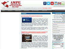 Tablet Screenshot of ampeperu.gob.pe